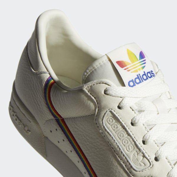 adidas originals continental 80 pride weiß
